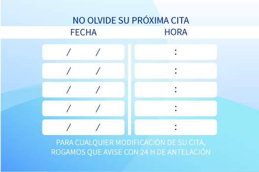 tarjeta visita clinica podologica ana cordoba t