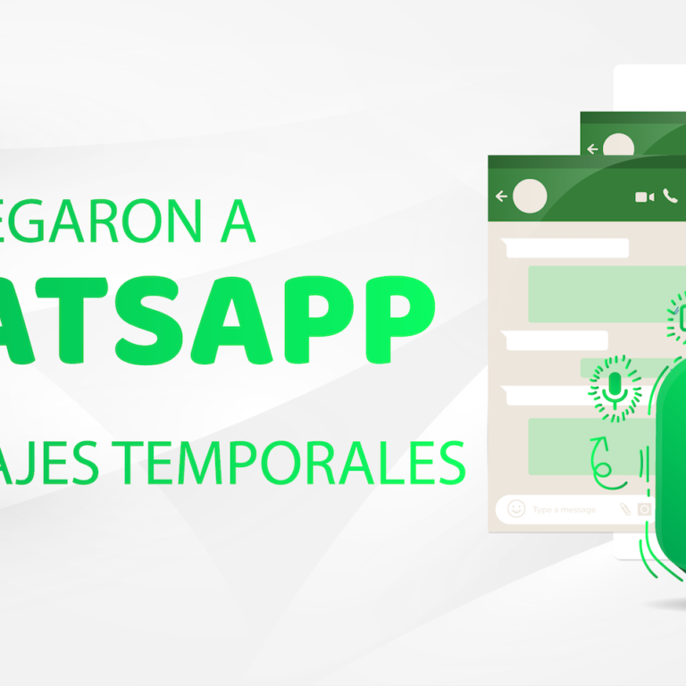 Llegaron a WhatsApp los mensajes temporales
