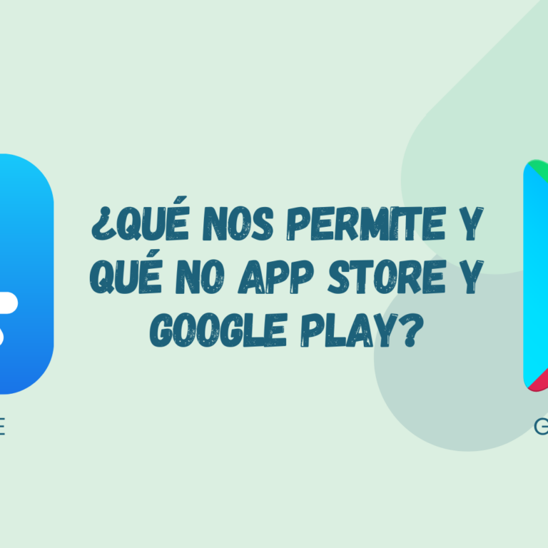 que nos permite y qué no app store y google play